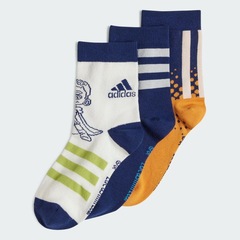 Kit de Meias Cano Médio adidas Star Wars Young Jedi 3 Pares - Infantil - Foto 2