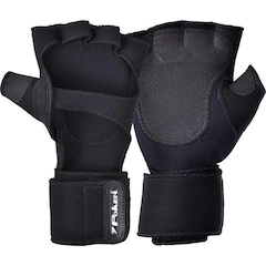 Luvas para Academia Poker Neoprene com Munhequeira - Adulto - Foto 1
