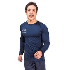 Camiseta Umbro Manga Longa Diamond Basic - Masculina - Foto 3