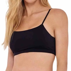 Top Fitness Alto Giro Fluxy Costas Decotada - Feminino - Foto 3