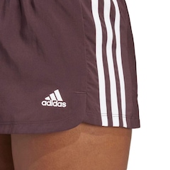 SHORTS ADIDAS PACER 3 LISTRAS - FEMININO - Foto 4