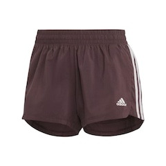 SHORTS ADIDAS PACER 3 LISTRAS - FEMININO - Foto 1