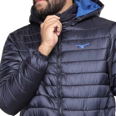 Jaqueta com Capuz Mizuno Puff - Masculina - Foto 4