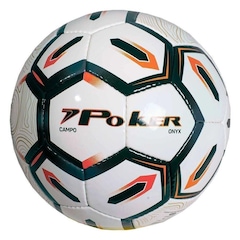 Bola de Futebol de Campo Poker Extra 32 Gomos Onyx - Foto 1