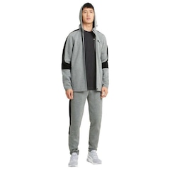 Jaqueta com Capuz Puma M Evostripe Core Full-Zip - Masculina - Foto 5