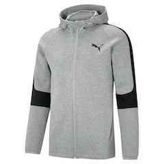 Jaqueta com Capuz Puma M Evostripe Core Full-Zip - Masculina - Foto 1
