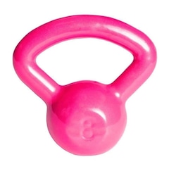 Kettle Bell Acte Sports Emborrachado S13-R - 8Kg - Foto 1