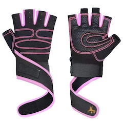 Luvas para Academia Gold Sports Air Pro com Munhequeira Gel Anti Derrapante - Foto 1