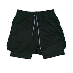 Shorts Hupana Compressão Bolso - Masculino - Foto 1