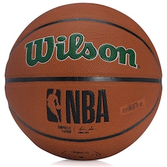 Bola De Basquete Wilson Nba Team Alliance Milwaukee Bucks Tam 7 - Foto 3