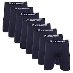 Kit 8 Cuecas Long Leg Plus Size Poliamida Dorbe Original - Foto 1