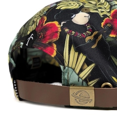 Boné Aba Reta Lost Fitão Adão e Eva Floral - Strapback - Adulto - Foto 2