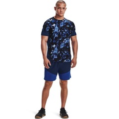 Camiseta de Compressão Under Armour Rush Print - Masculina - Foto 3
