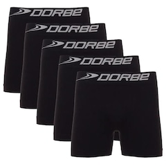 Kit de Cuecas Boxer Poliamida Dorbe Sem Costura - 5 Unidades - Adulto - Foto 1