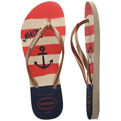 Chinelo Havaianas Slim Nautical - Feminino - Foto 5