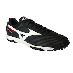 Chuteira Society Mizuno Morelia Classic AS TF - Adulto - Foto 1