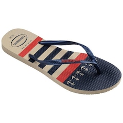 Chinelo Havaianas Slim Nautical - Feminino - Foto 2