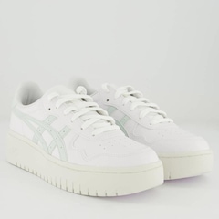 Tênis Asics Japan S Pf Feminino Branco E Verde - Foto 2