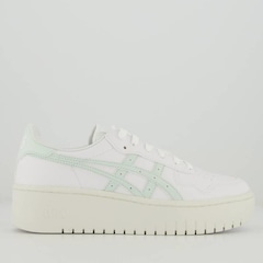 Tênis Asics Japan S Pf Feminino Branco E Verde - Foto 1