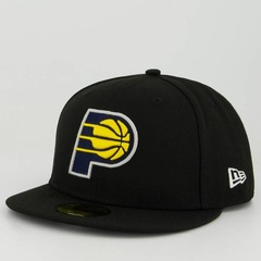 Boné Aba Reta New Era NBA Indiana Pacers 5950  - Fechado - Adulto - Foto 1