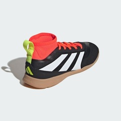 Chuteira Futsal adidas Predator League Sock In J - Infantil - Foto 8