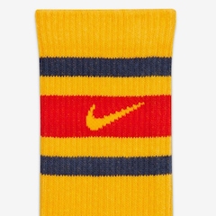 Kit de Meias Cano Longo Nike Everyday Plus com 3 Pares - Adulto - Foto 4