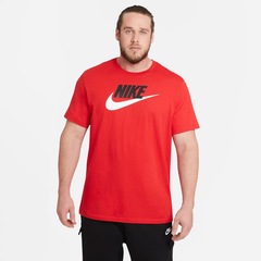 Camiseta Nike Sportswear Icon Futura - Masculina - Foto 5