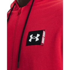 Jaqueta de Moletom com Capuz Under Armour Baseline Full-Zip - Masculino - Foto 3