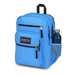 Mochila Jansport Big Student Blue Neon - 34 Litros - Foto 5