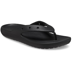 Chinelo Crocs Classic Flip V10 Black - Unissex - Foto 2
