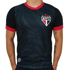 Camisa do São Paulo Retrô Mania Classic Símbolo - Masculina - Foto 3