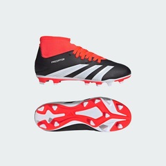 Chuteira de Campo adidas Predator Club Sock Fxg - Infantil - Foto 4
