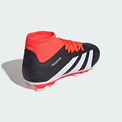 Chuteira de Campo adidas Predator Club Sock Fxg - Infantil - Foto 8