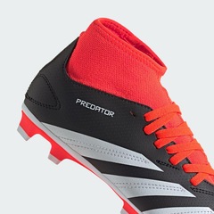 Chuteira de Campo adidas Predator Club Sock Fxg - Infantil - Foto 9