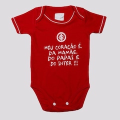 Body do Internacional Reve Dor Meu Coração - Infantil - Foto 1
