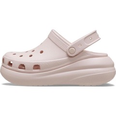 Sandália Crocs Classic Crush Platform Clog Quartz Feminino - Foto 3