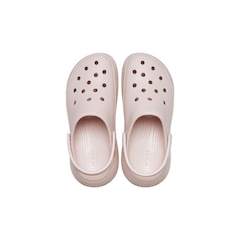 Sandália Crocs Classic Crush Platform Clog Quartz Feminino - Foto 5