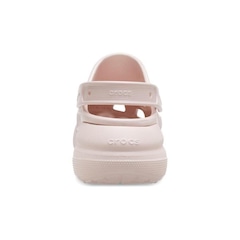 Sandália Crocs Classic Crush Platform Clog Quartz Feminino - Foto 7
