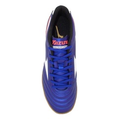 Chuteira Futsal Mizuno Morelia Club In + Meião Color Sports - Adulto - Foto 3