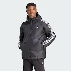 Jaqueta com Capuz adidas Insulated Essentials 3-Stripes - Masculina - Foto 3