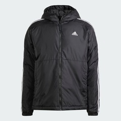Jaqueta com Capuz adidas Insulated Essentials 3-Stripes - Masculina - Foto 4