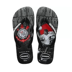 Chinelo Havaianas Corinthians T Times Fc - Masculina - Foto 1