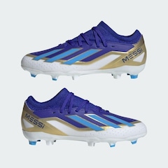 Chuteira de Campo adidas X Crazyfast League Fg J Messi - Infantil - Foto 9
