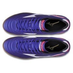Chuteira Futsal Mizuno Morelia Club + Meia Antiderrapante - Adulto - Foto 3