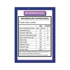 Sachê Bt Nitrato Dobro Açaí Com Taurina - 10X30G - Foto 2