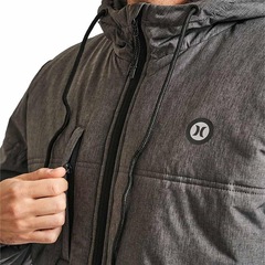 Jaqueta com Capuz Hurley Strong - Masculina - Foto 3