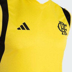 Camiseta Regata do Flamengo Treino Atleta adidas - Masculina - Foto 4
