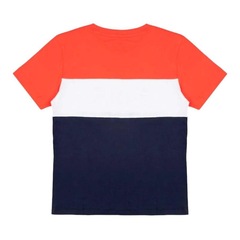Camiseta Fila Color Block - Infantil - Foto 2