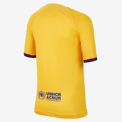 Camisa Barcelona Iv 2023/24 Torcedor Pro Nike - Infantil - Foto 2