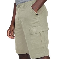 Bermuda Walk Quiksilver Everyday Cargo Khaki - Masculina - Foto 3